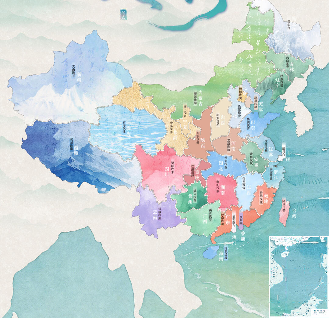 中国地图